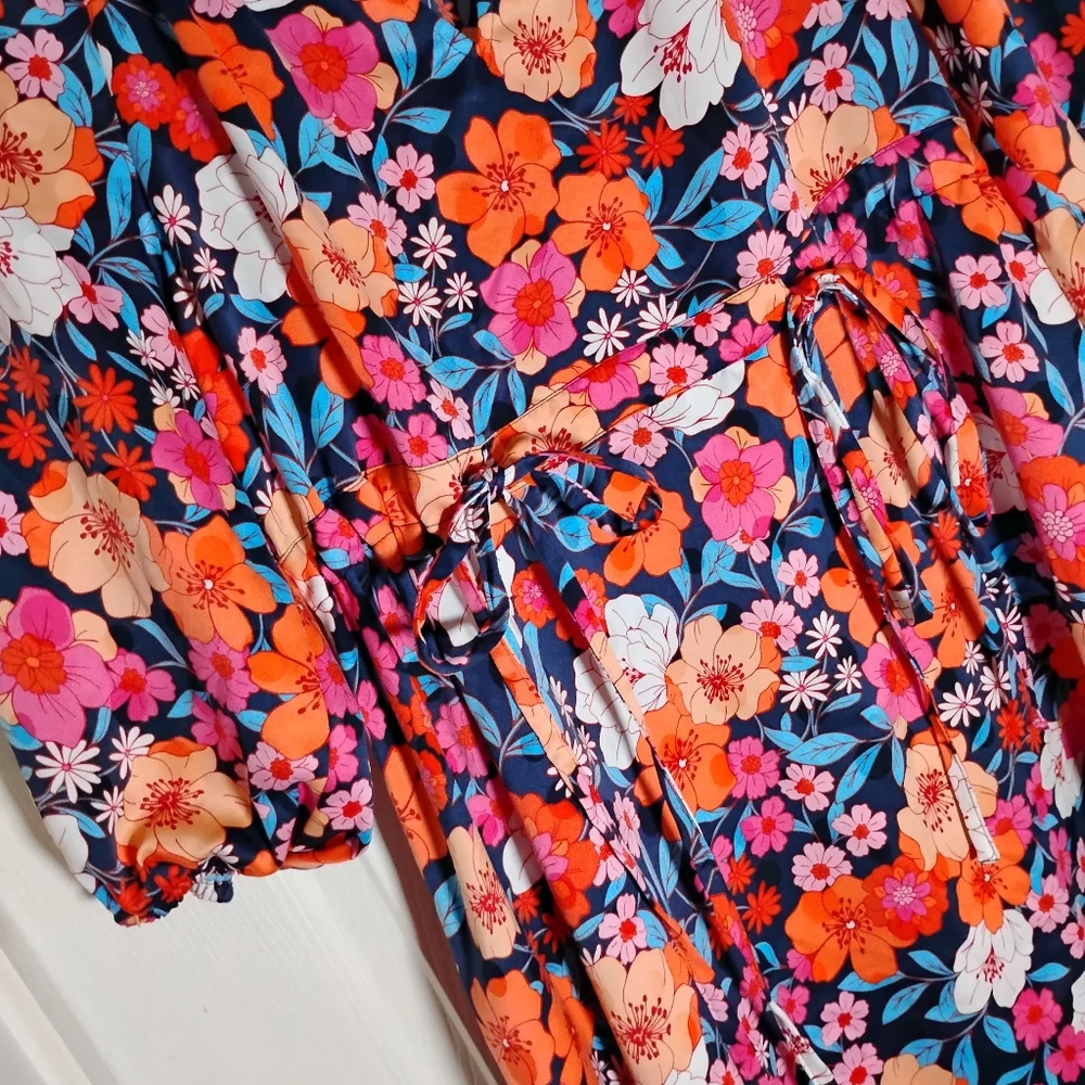 Draper James Colorful Floral Dress - Picture 2 of 9